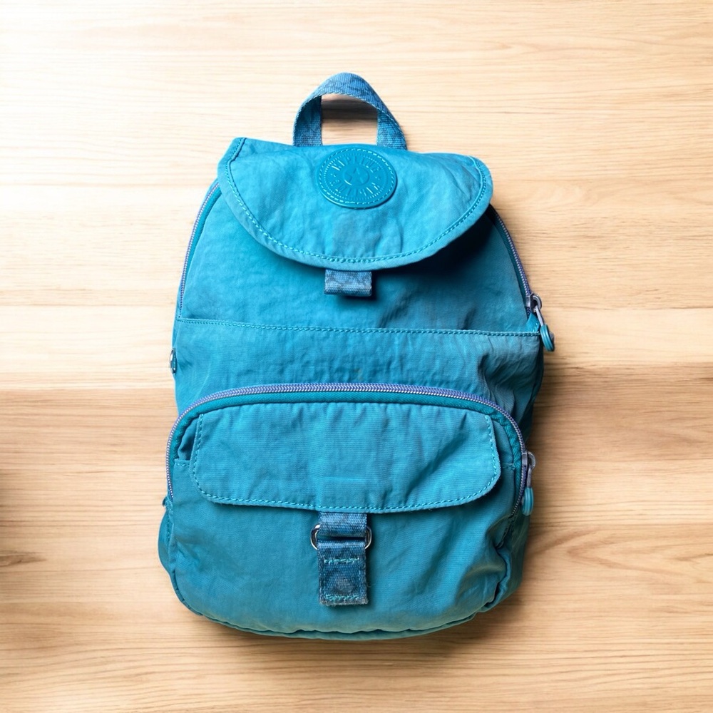 Kipling Queenie Backpack Turquoise - image 1